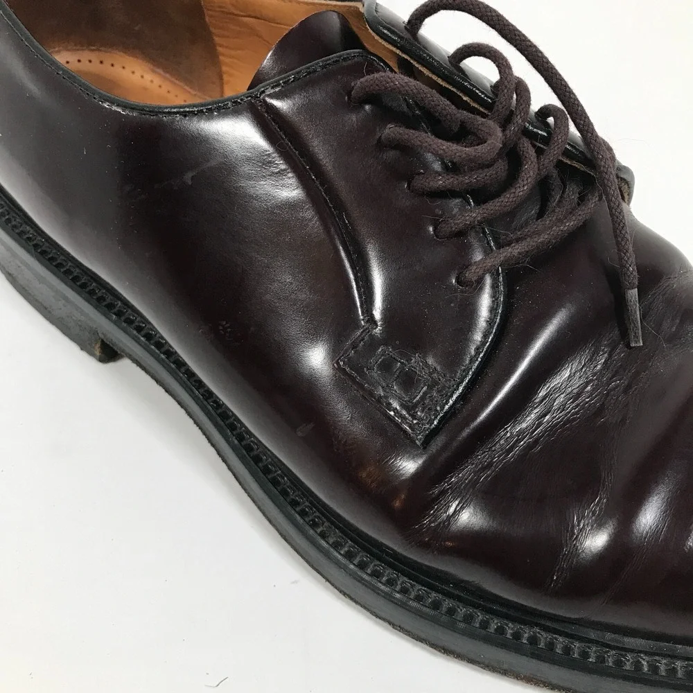 Lloyd Lodz Mens US 11 Brown Leather Oxford Dress Shoes‎ Lace Up Made in Germany